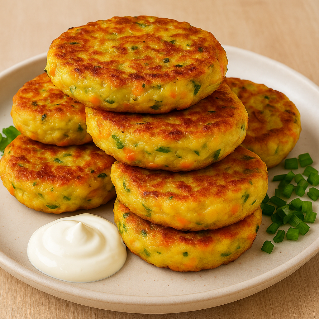 🥕🥒 Zapečene povrćne pljeskavice – hrskave, lagane i bez mesa!