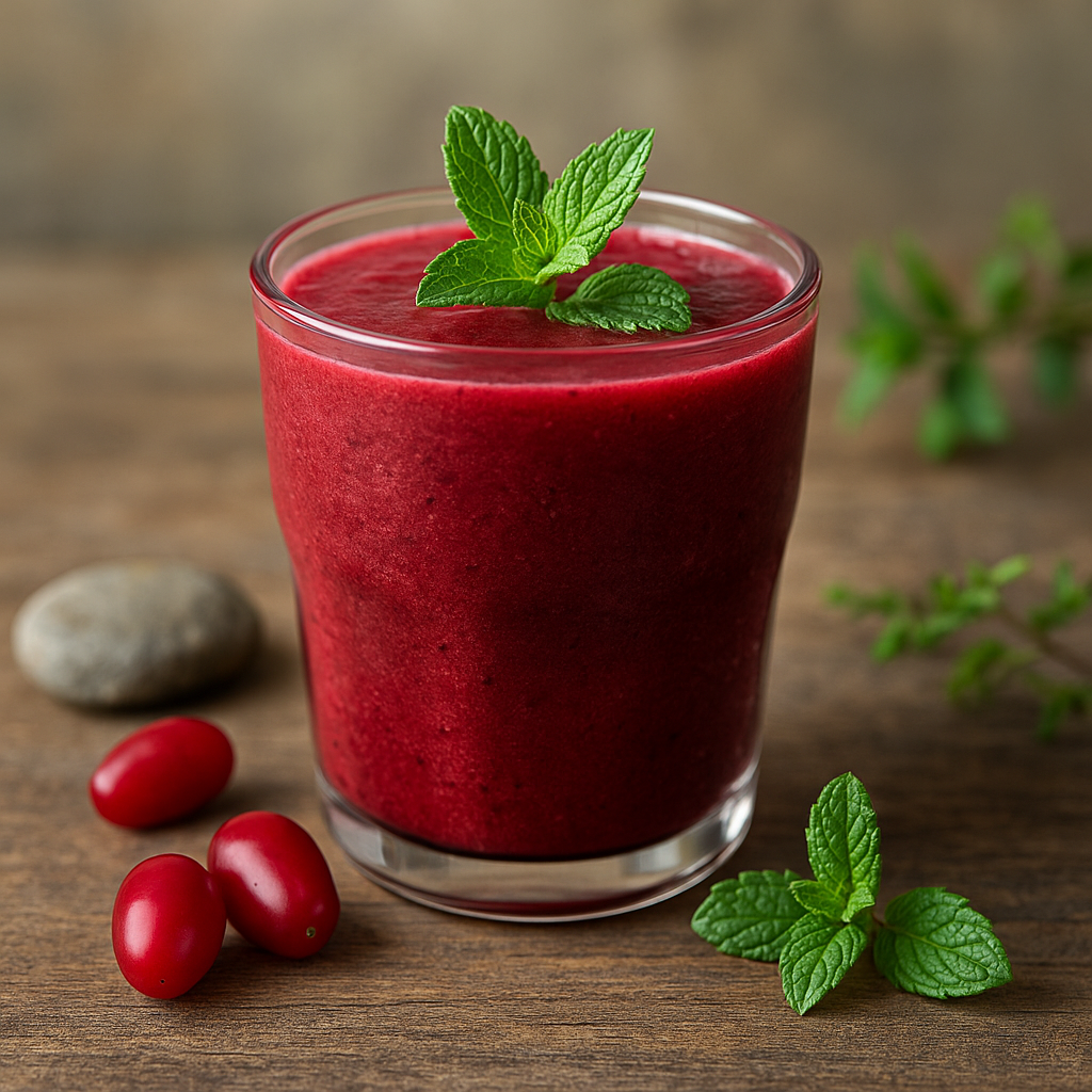 🍒🥤 Smuti sa drenjinama – kiselkasto, osvežavajuće, zdravo
