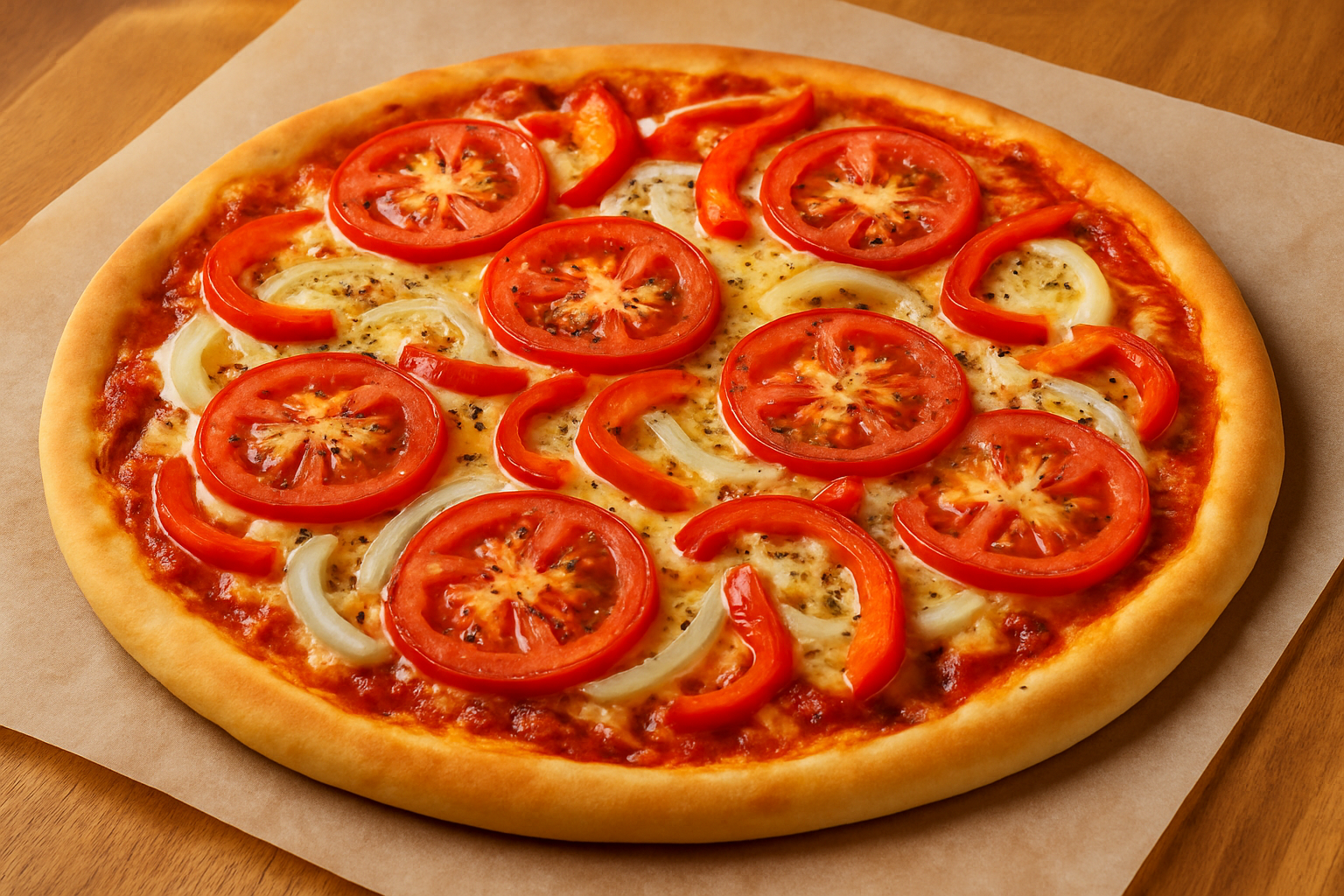 🍕 Brza pica sa povrćem – spremna za 20 minuta