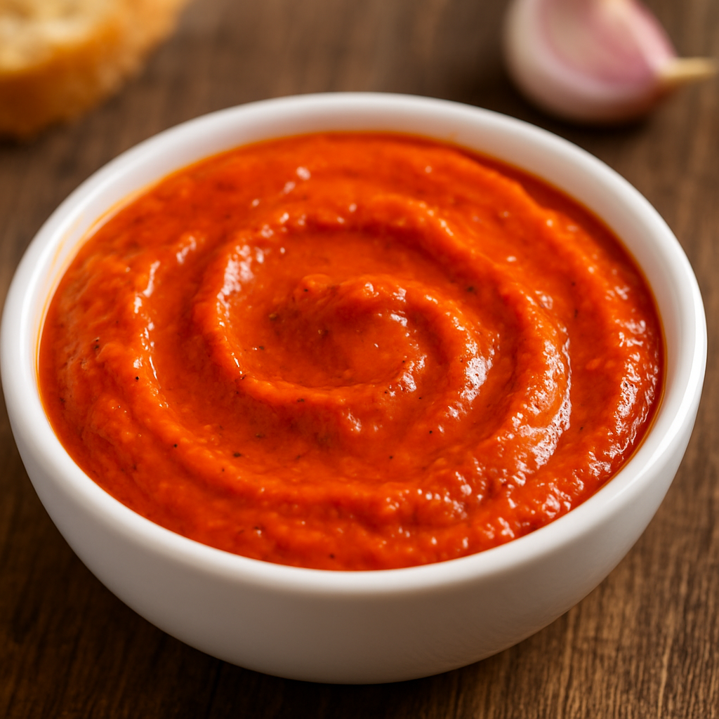 🌶️ Ljuti ajvar-dip – dimljen, kremast i idealan uz sve