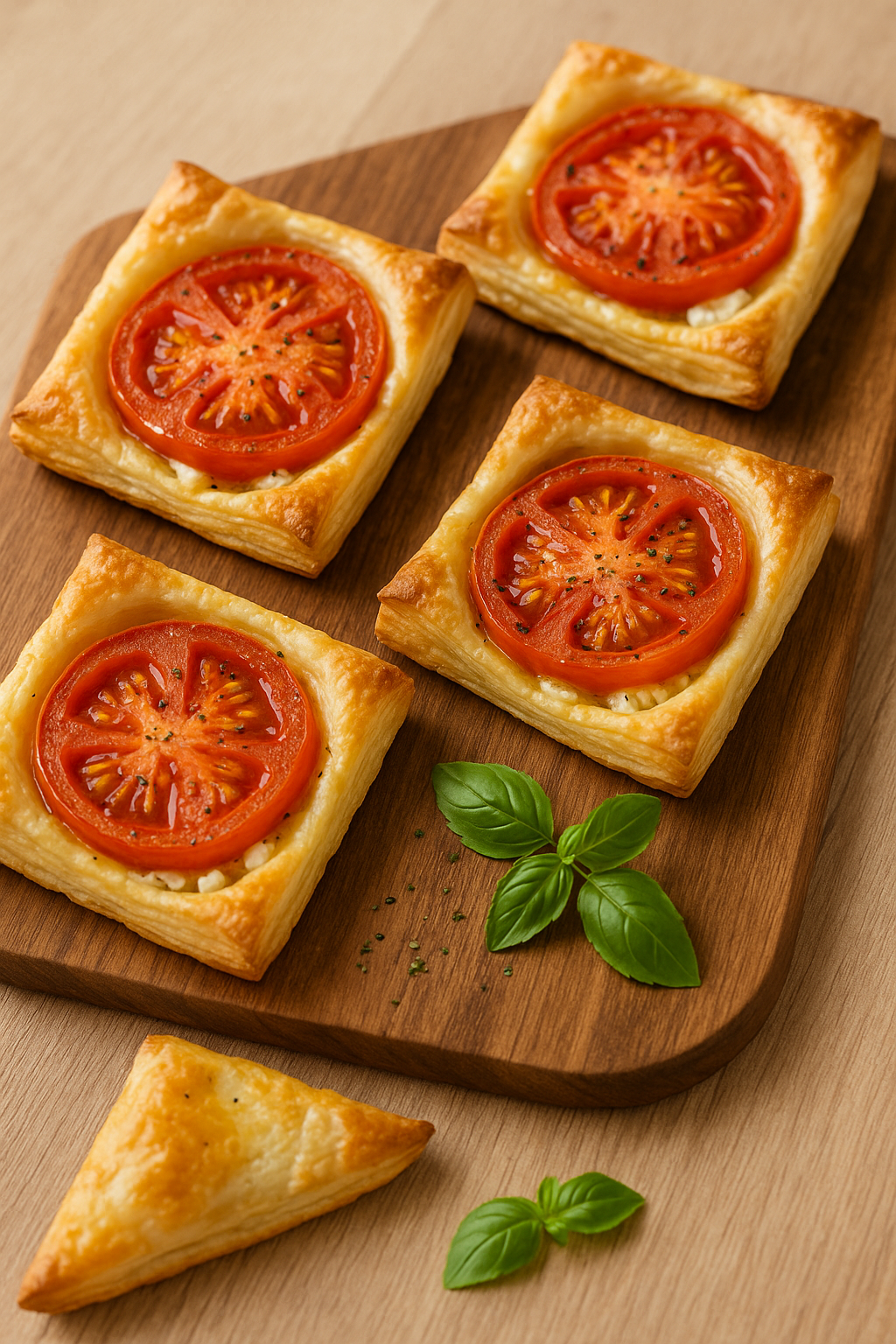 🍅 Mini pite sa paradajzom i sirom – prhko, sočno, toplo i gotovo za 30 minuta