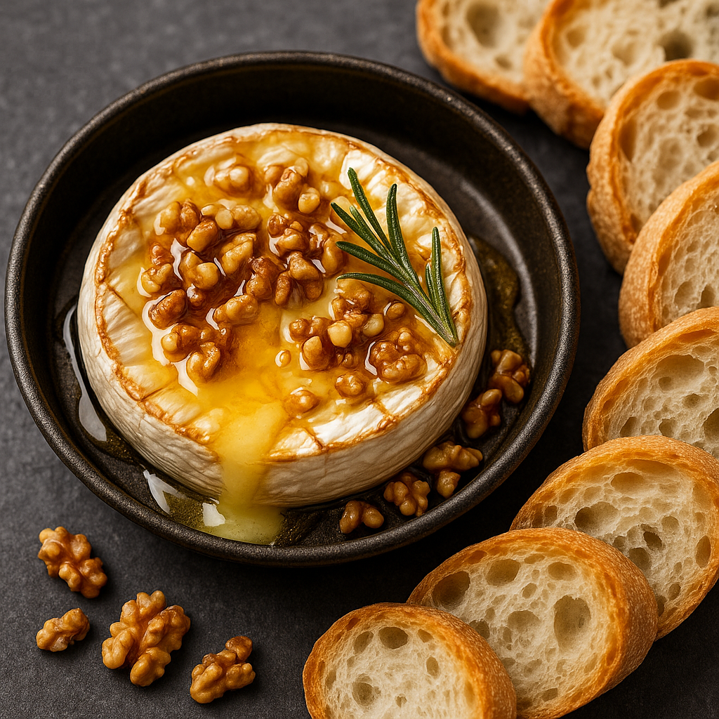 🧀 Zapečeni sir sa medom i orasima – slano-slatka bomba za početak svakog obroka