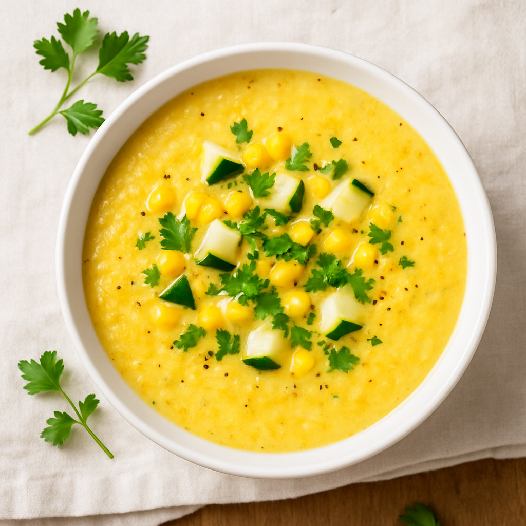 🌽 Krem čorba od kukuruza i tikvica – slatko, lagano, a jako fino