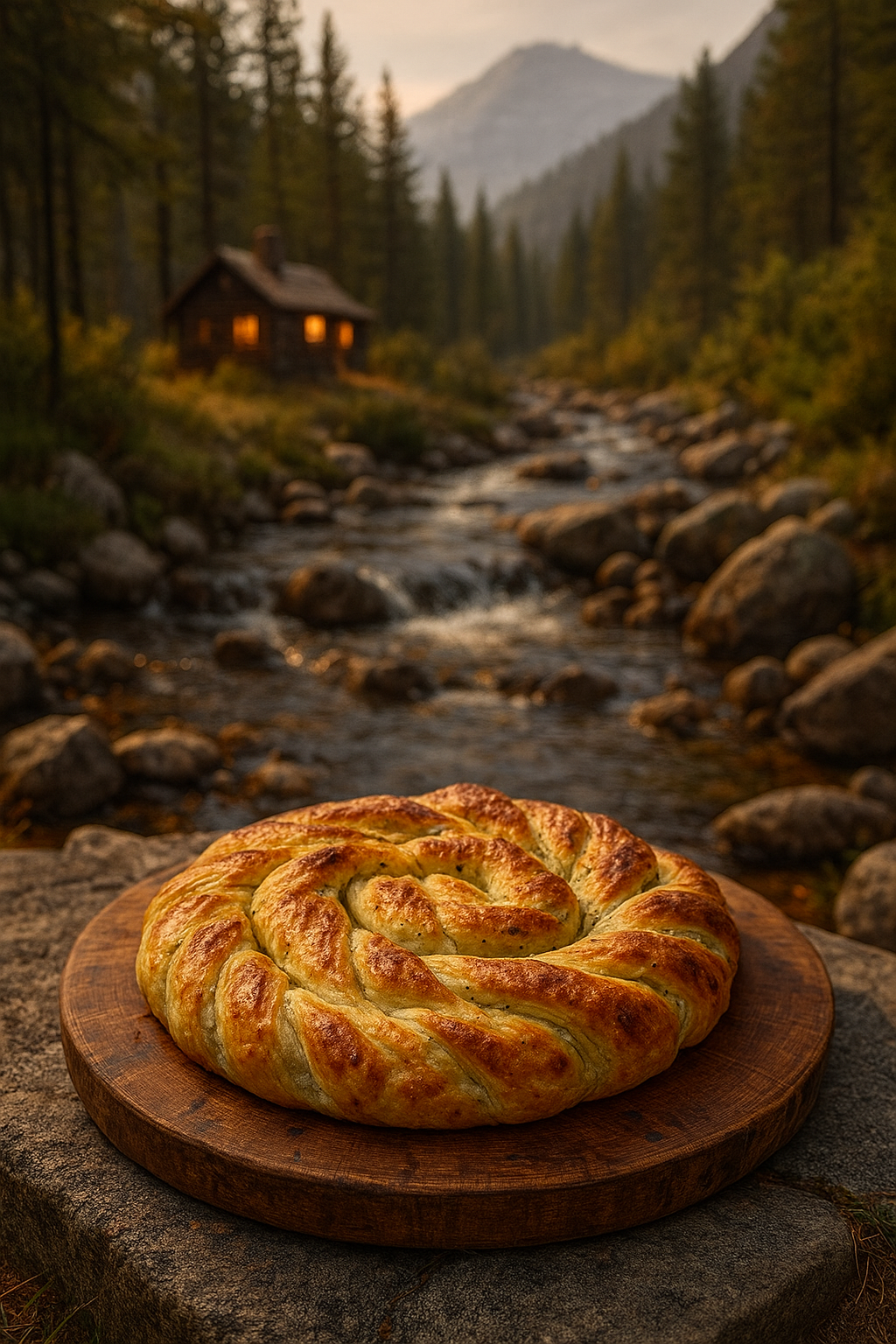 🧄 Pita sa belim lukom i peršunom – zlatna korica i pun, mirisan ukus