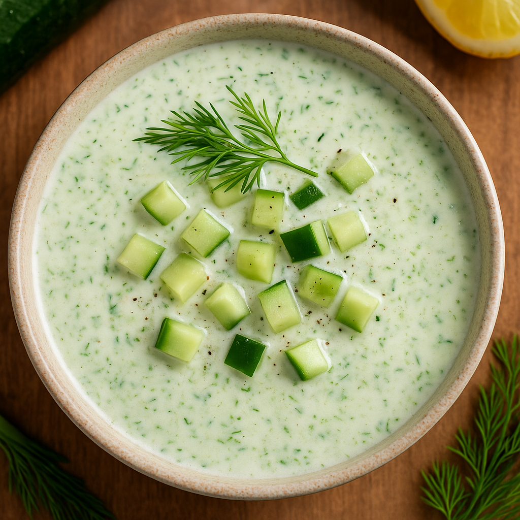 🥒 Letnja detox supa od krastavca i jogurta 🧊