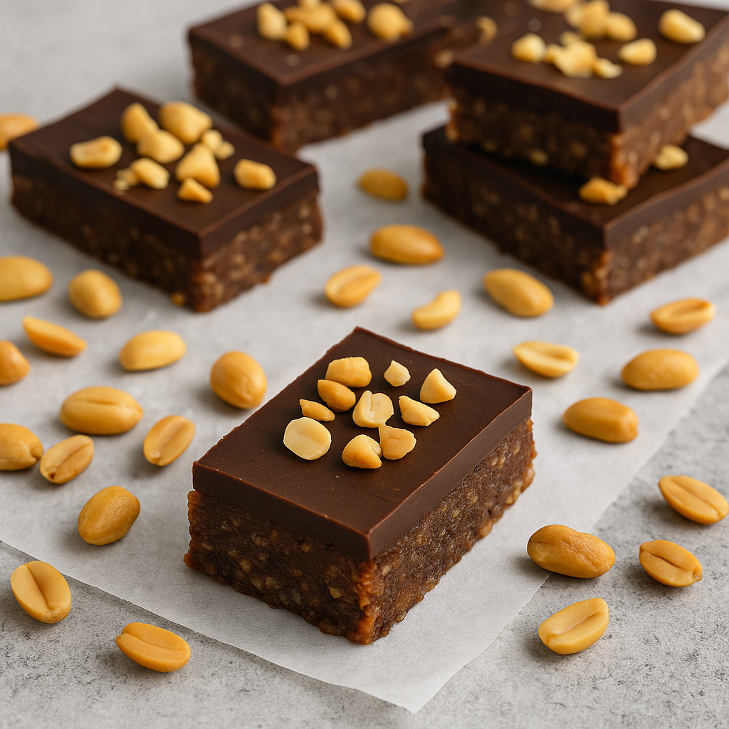 🍫 Posne čoko-kikiriki štanglice – energetski zalogaj bez pečenja