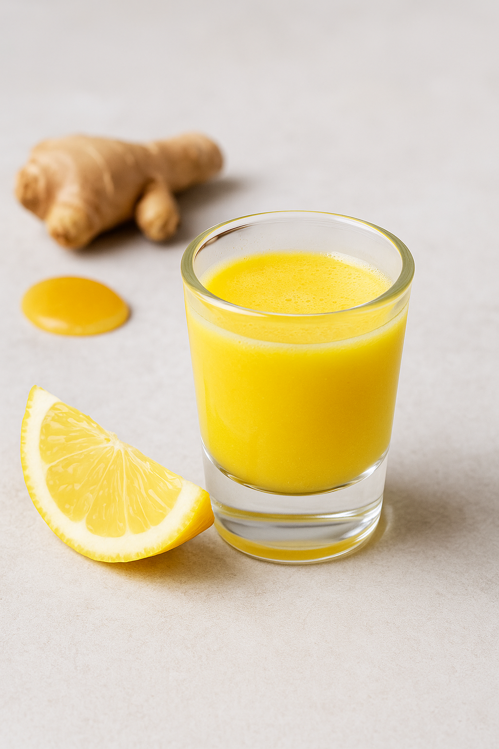 🍋 Detox šot sa limunom i đumbirom – kiseo, jak, budi mozak