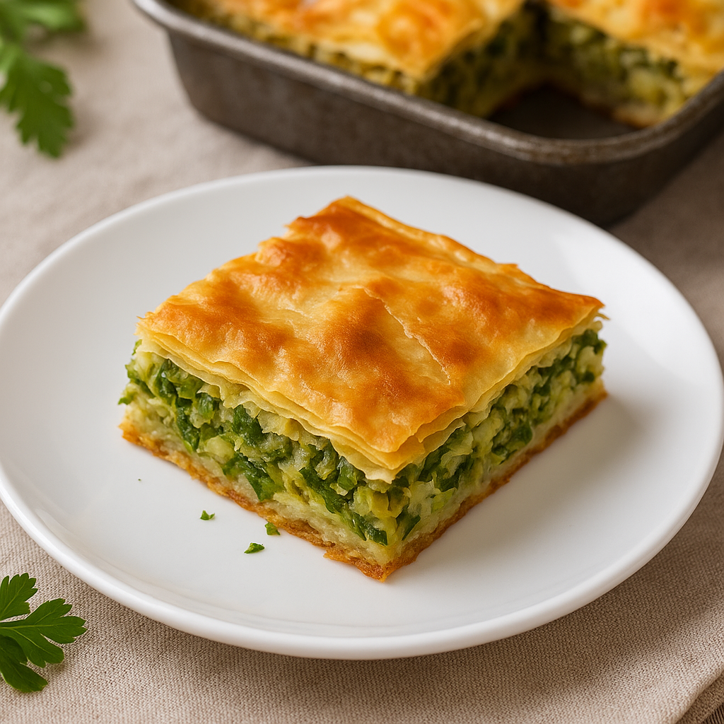 🥬 Pita sa blitvom i prazilukom – zeleni klasici domaće kuhinje