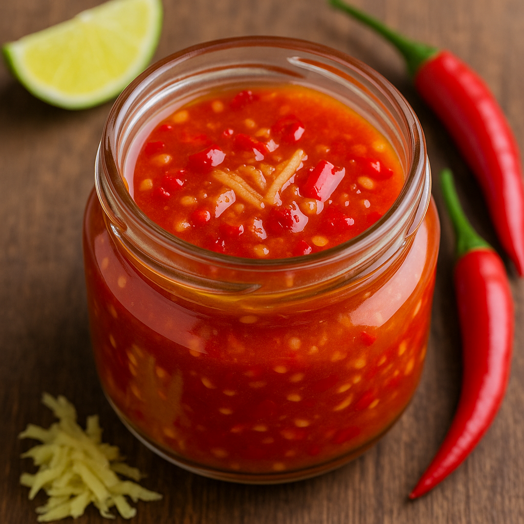 🌶️ Azijski čili sos sa đumbirom i limetom