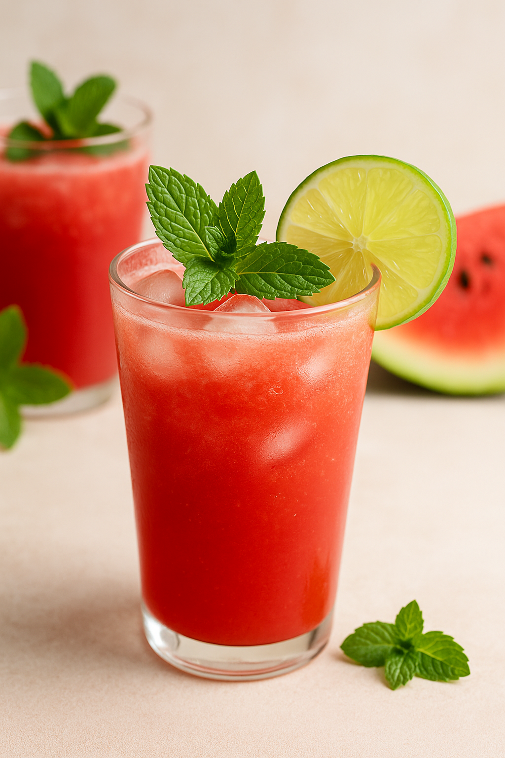 🍹 Letnji koktel od lubenice i limete