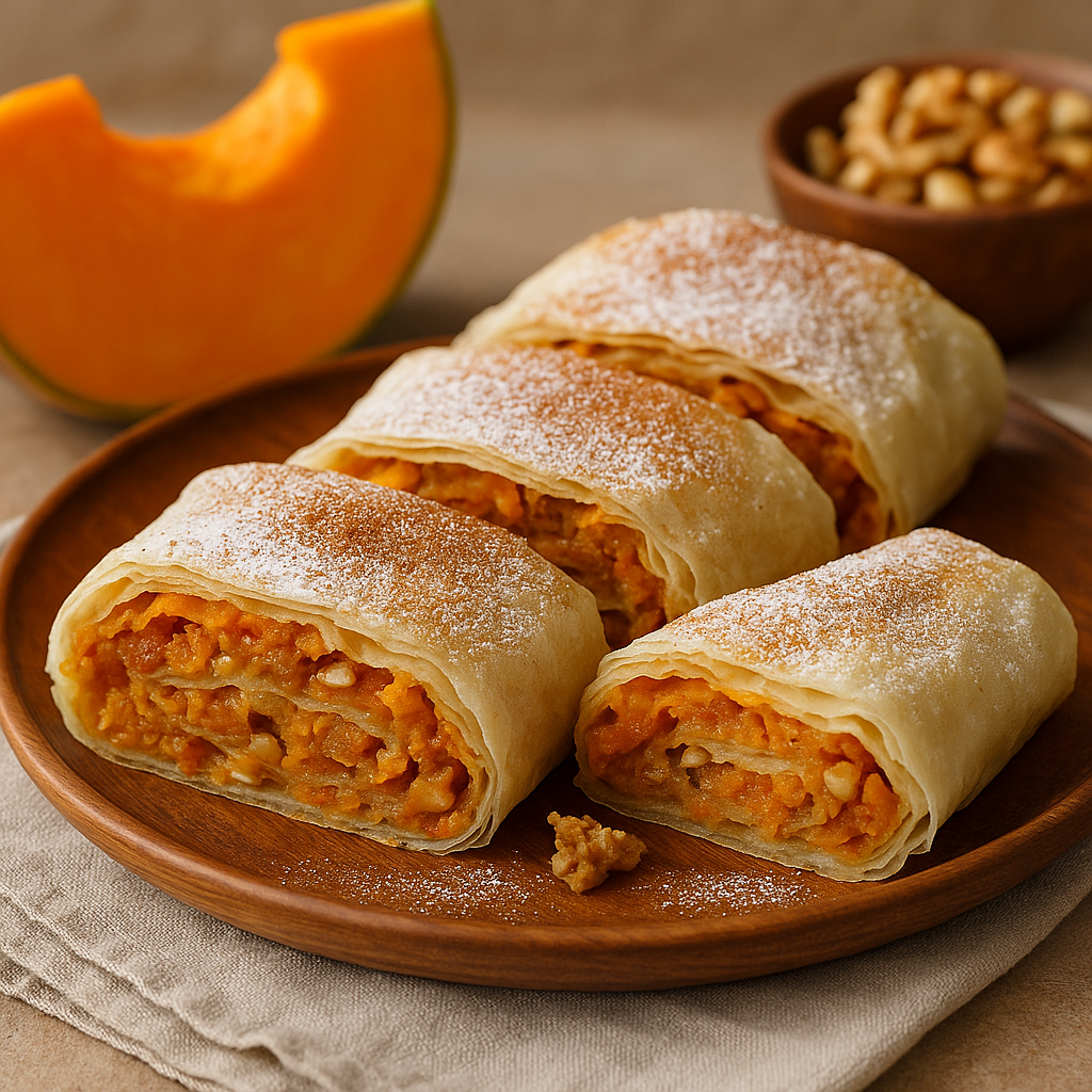 🎃 Posna pita sa bundevom i orasima