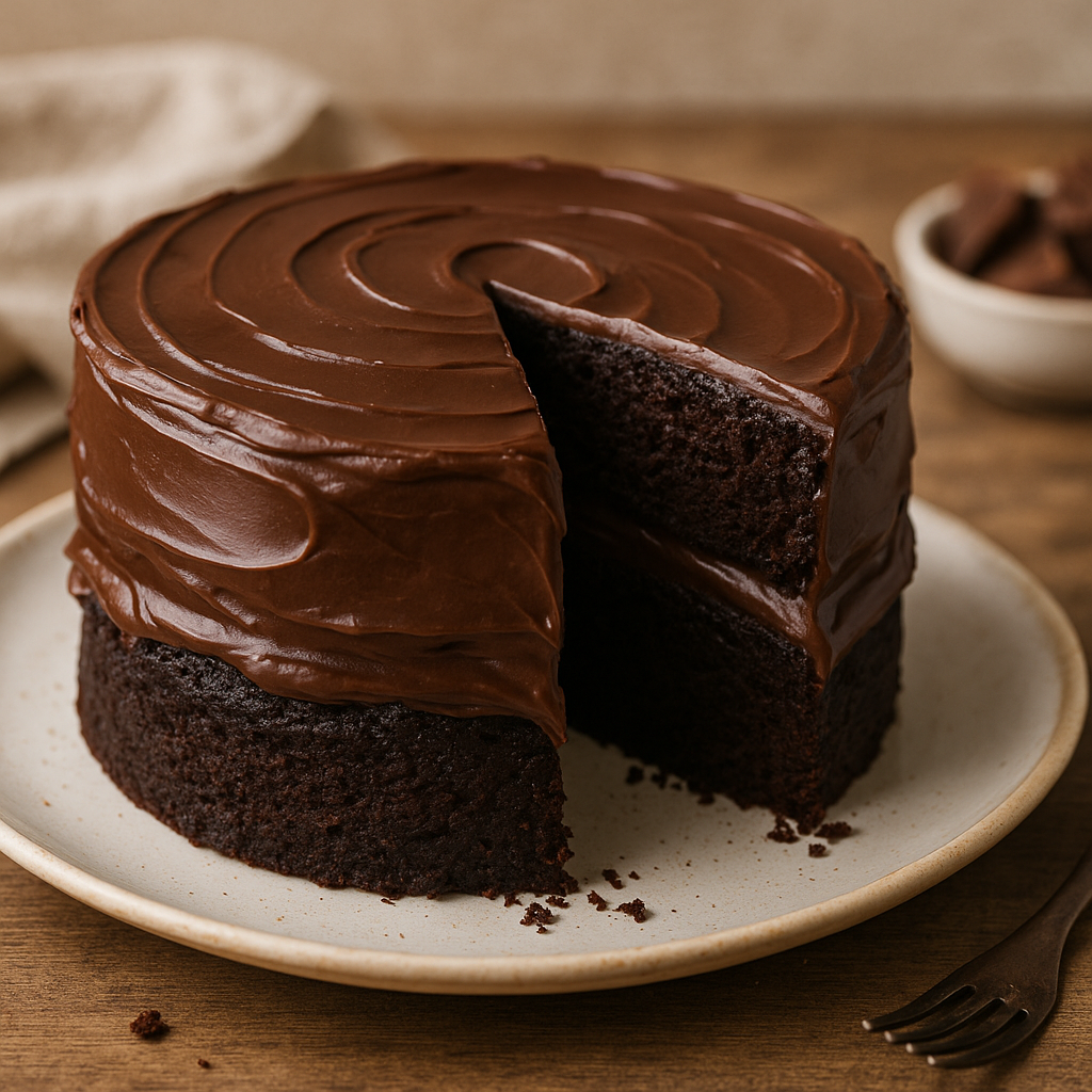 🍫 Sočna čokoladna torta bez jaja
