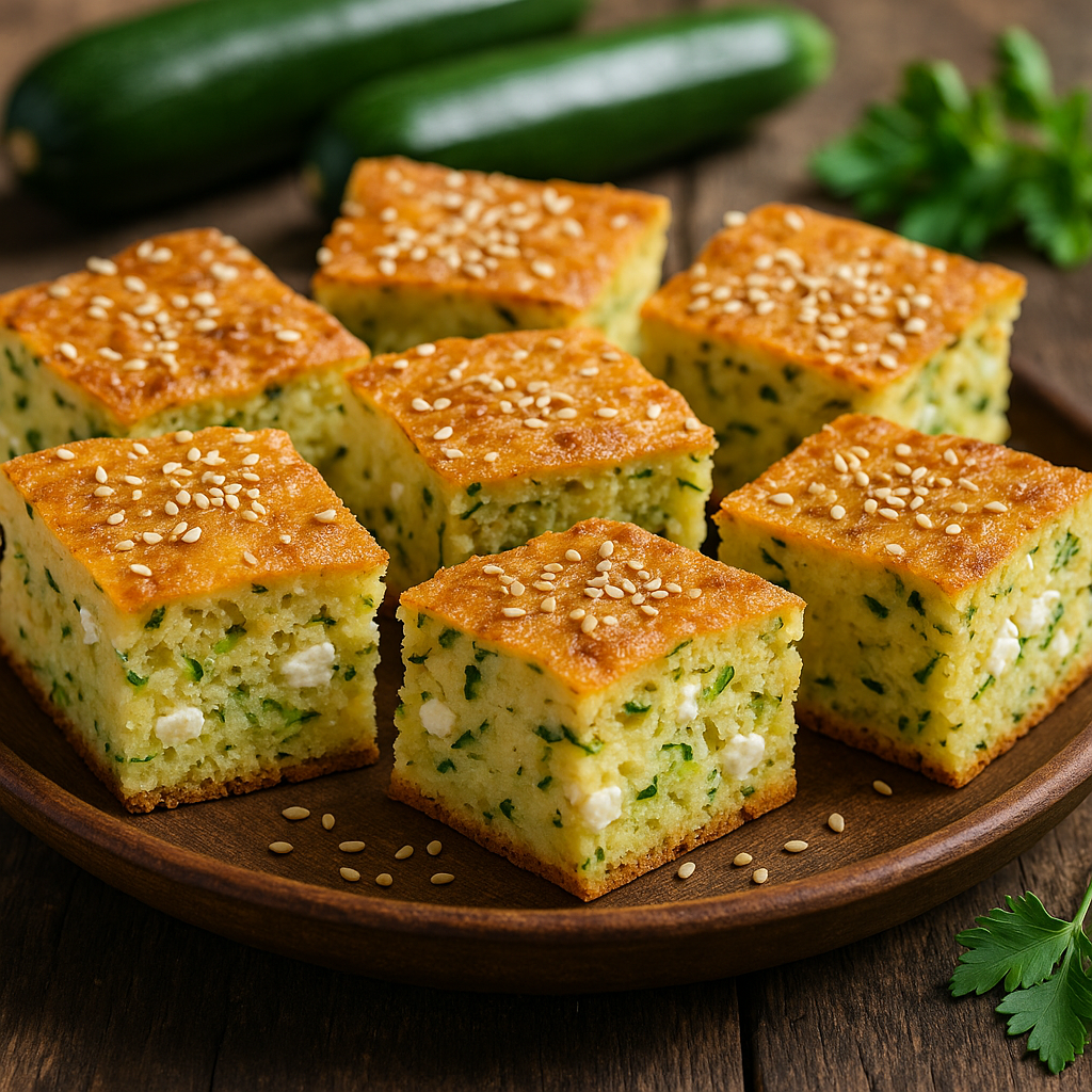🥧 Slani kolač sa sirom i tikvicama