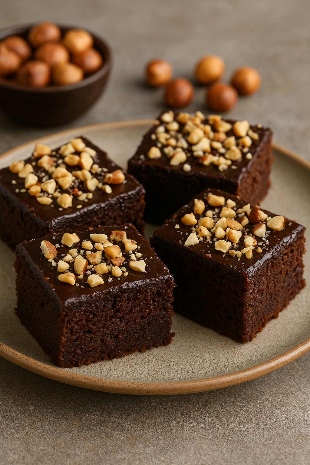 🍫 Čokoladni kolač sa kafom i lešnicima