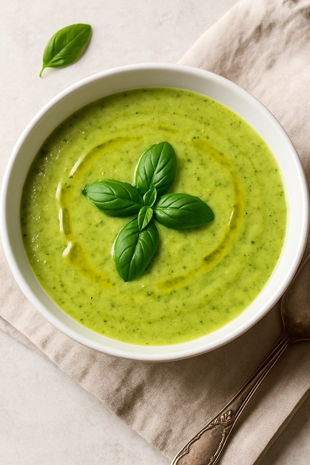 🥣 Krem Čorba od Tikvica i Bosiljka 🥒🌿