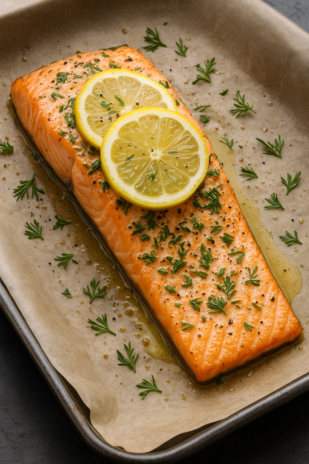 🐟🍋 Pečeni losos sa limunom i koprom