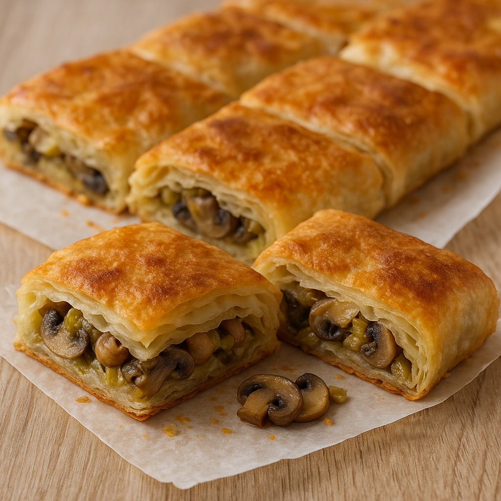 🥮 Pita sa pečurkama i prazilukom