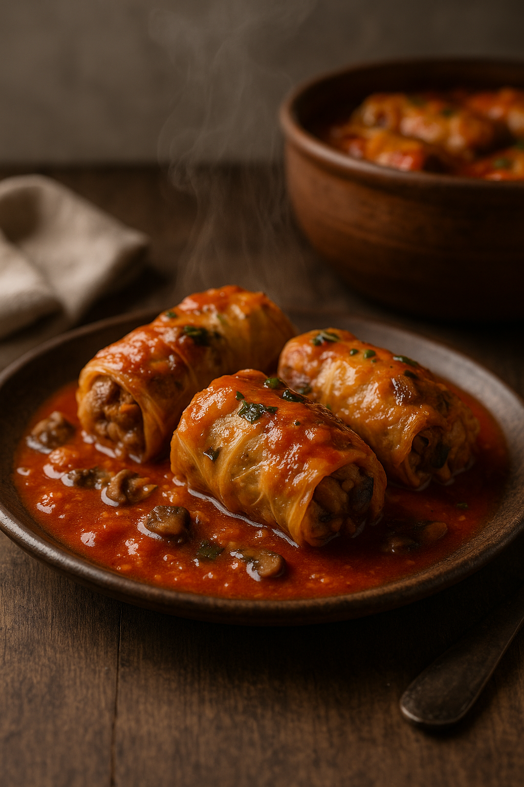 🥬🍄 Posna sarma sa pečurkama i pirinčem