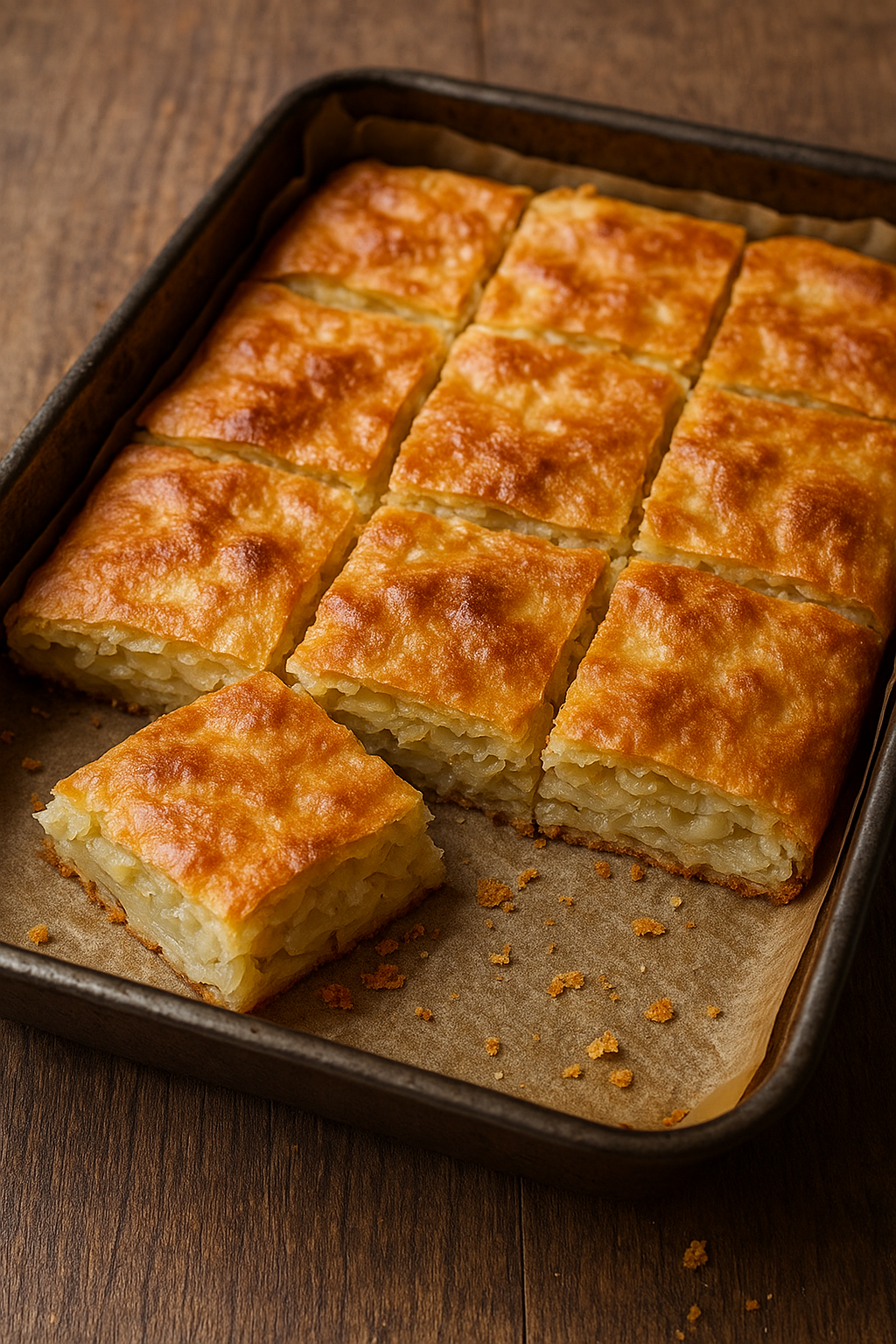 🥔🥧 Krompiruša (pita od krompira i luka)