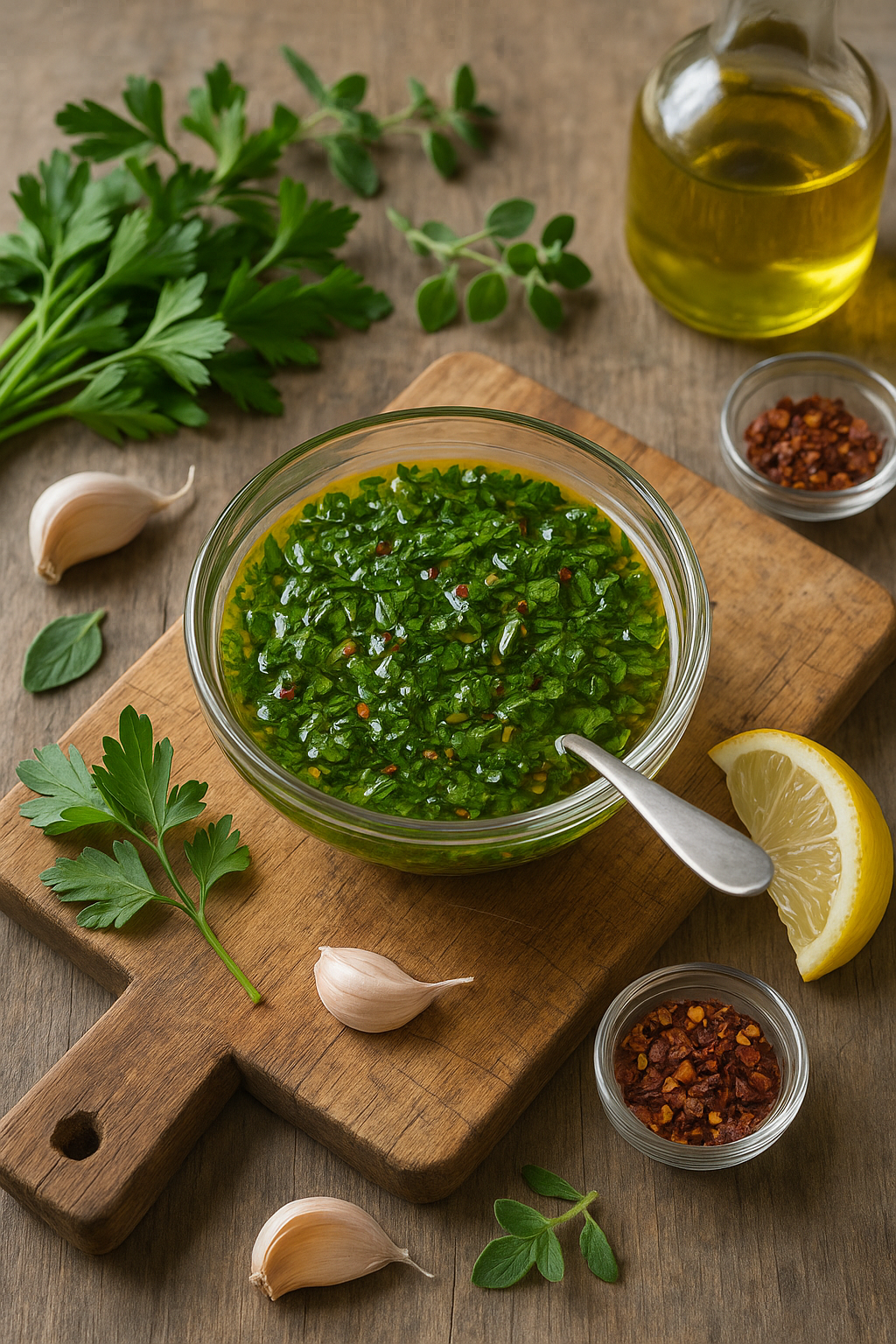 🌿🧄 Čimičuri (chimichurri) sos
