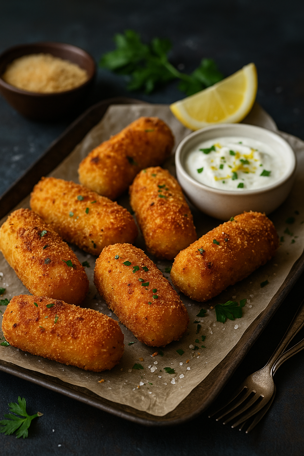 🥔🧀 Kroketi od krompira i kačkavalja (pečeni, ekstra hrskavi)
