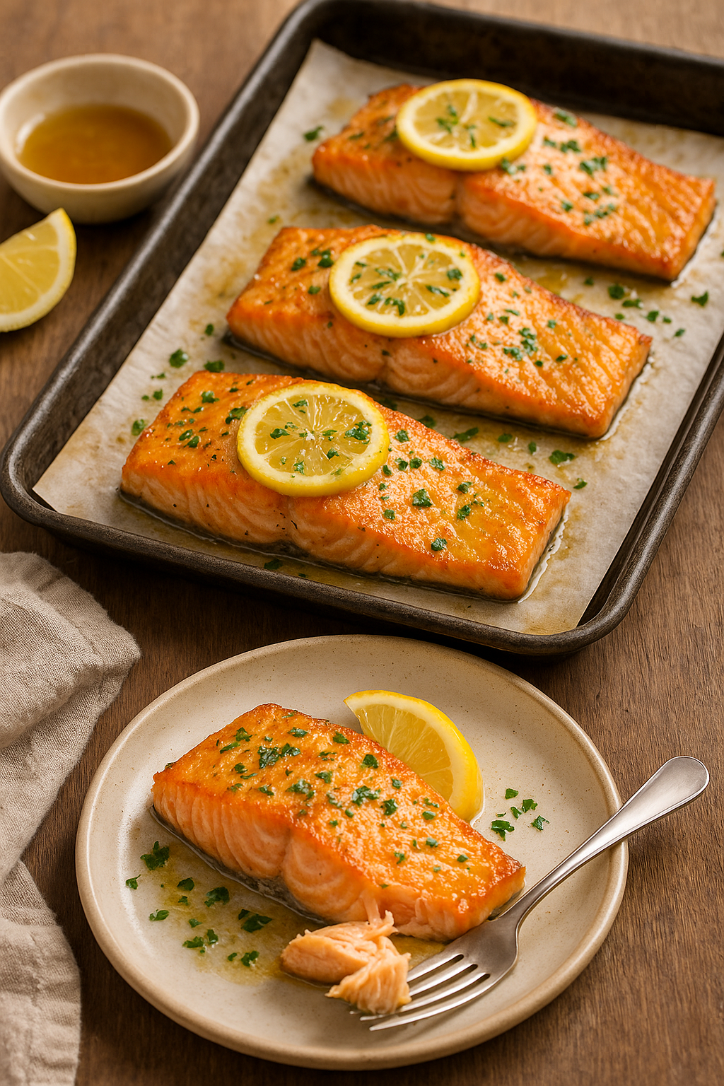 Losos iz rerne – sočan file za 20 minuta 🐟🍋