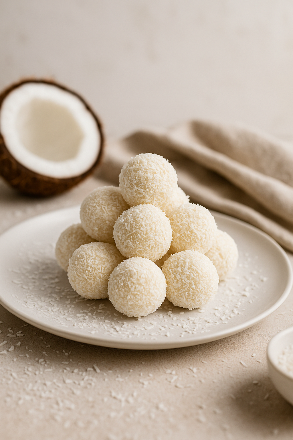 Posne kokos kuglice – umesi i gotove za 15 minuta 🥥✨