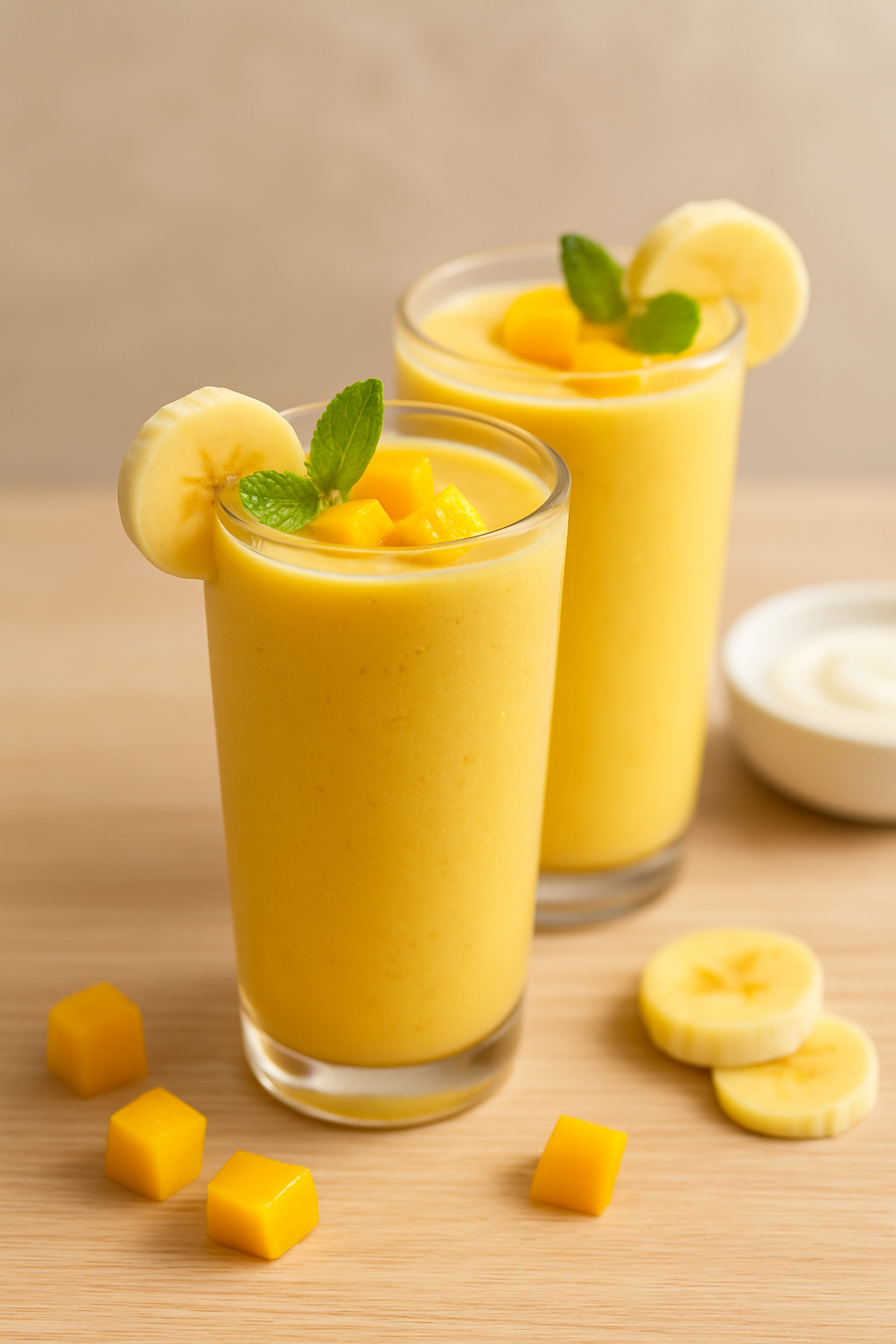Smuti bomba od manga i banane – izblendaj tropsku energiju za 1 minut 🥭⚡️