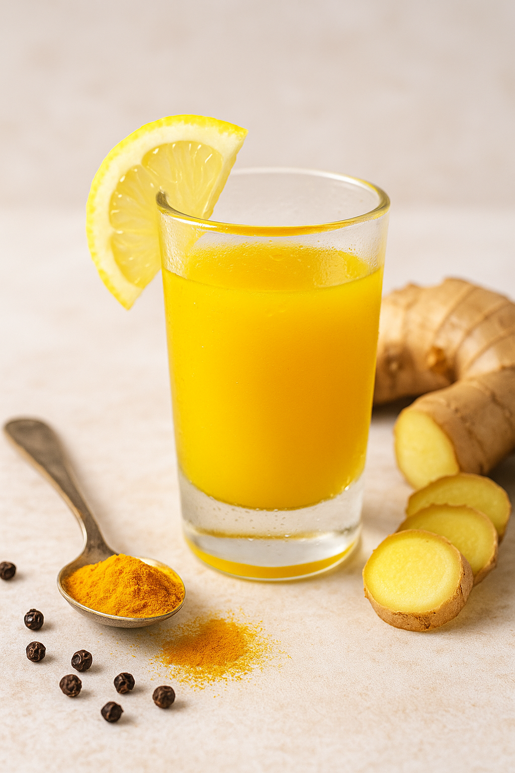 Zlatni detox šot od limuna, đumbira i kurkume – probudi digestiju za 2 minuta ✨🍋