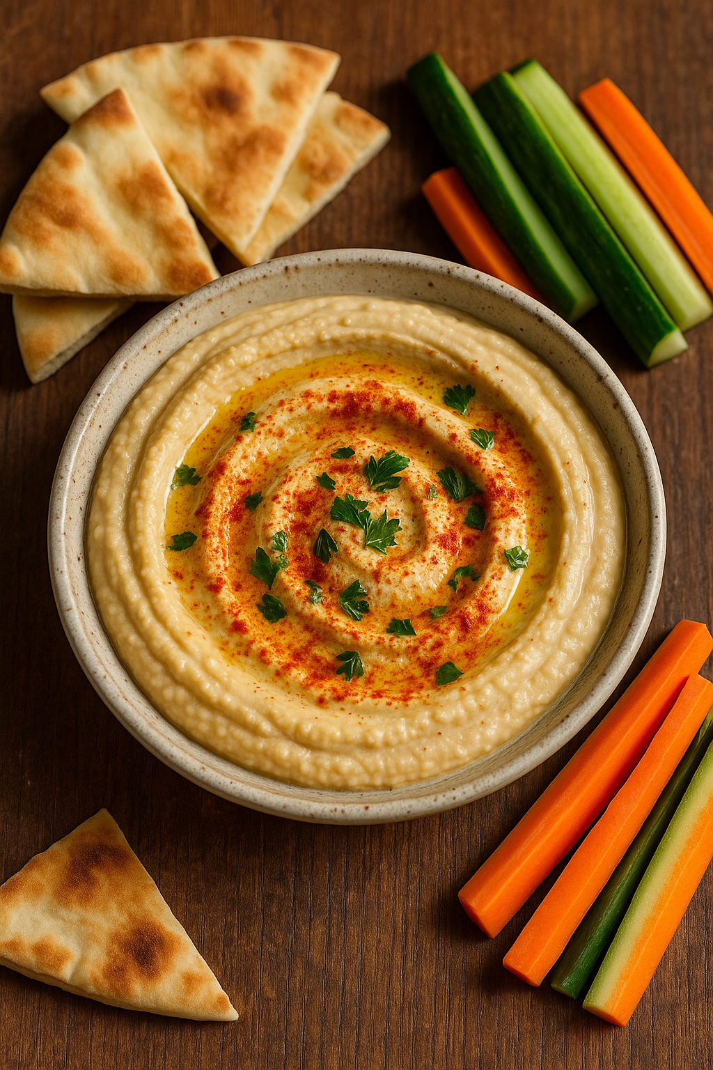 Humus sa tahinijem – umuti svilen namaz za 5 minuta 🧆🥄