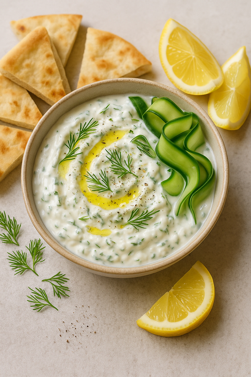 Tzatziki – umuti ledeni sos od jogurta i krastavca 🥒❄️