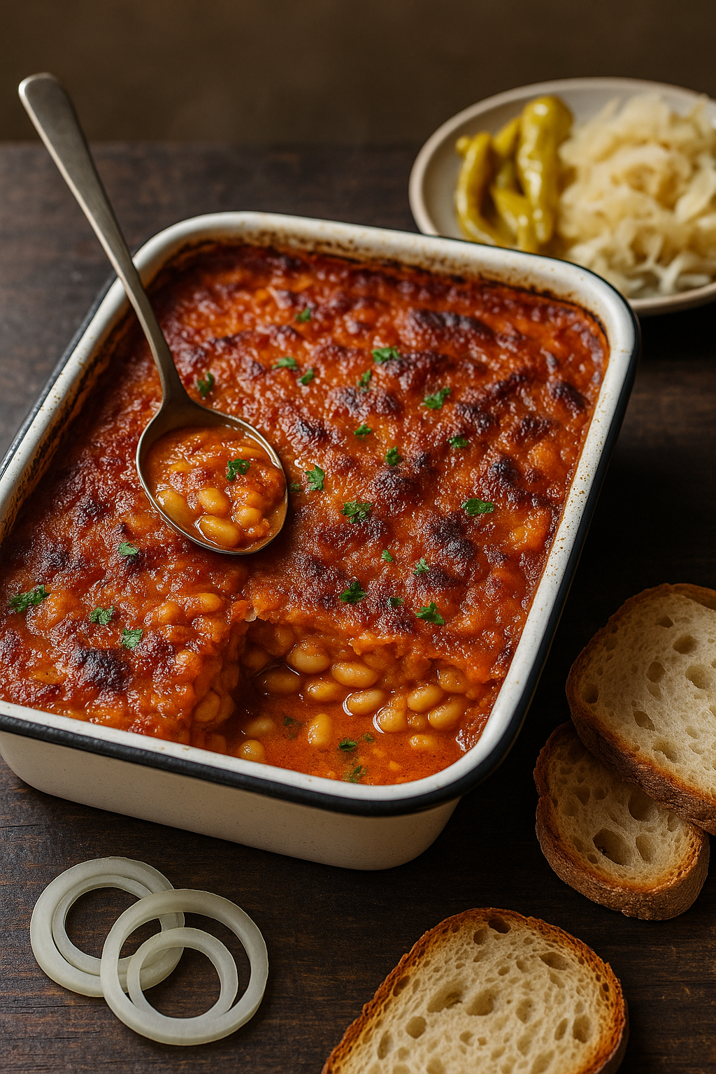 Prebranac iz rerne – zapeči pasulj do zlatne korice 🔥🥘