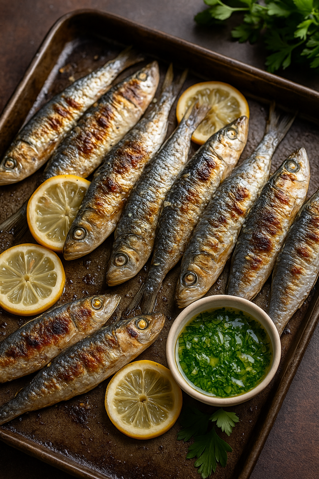 Sardine iz rerne na dalmatinski – zapeči, prelij maslinom i posluži vruće 🐟🌿