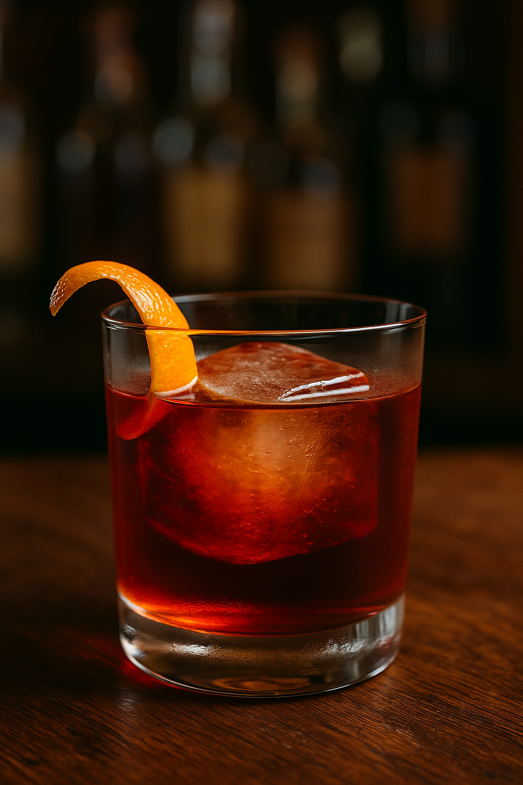 Pelinkovac Negroni – promešaj gorku eleganciju u čaši 🥃🍊