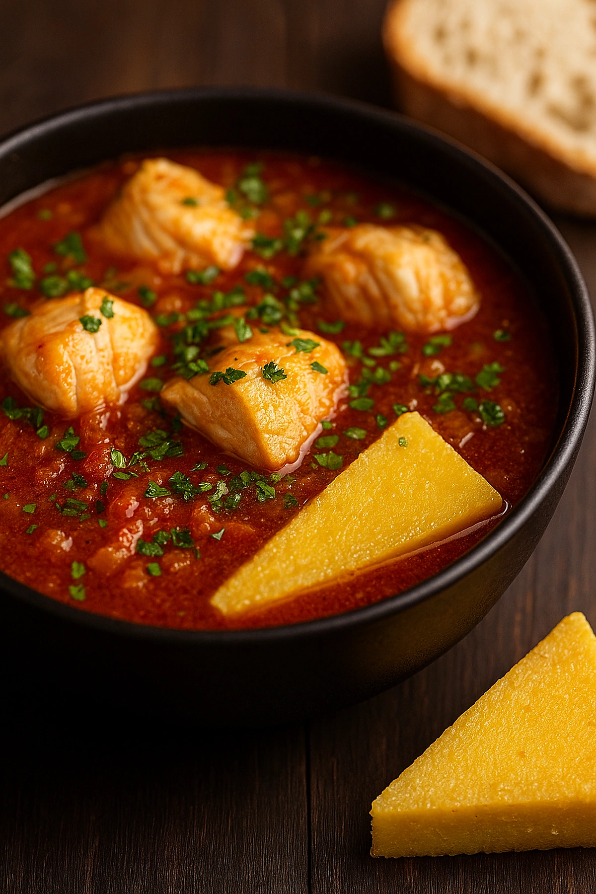 Brudet od bele ribe na dalmatinski način – skuvaj, zgušnjavaj, umači hleb 🍲🐟