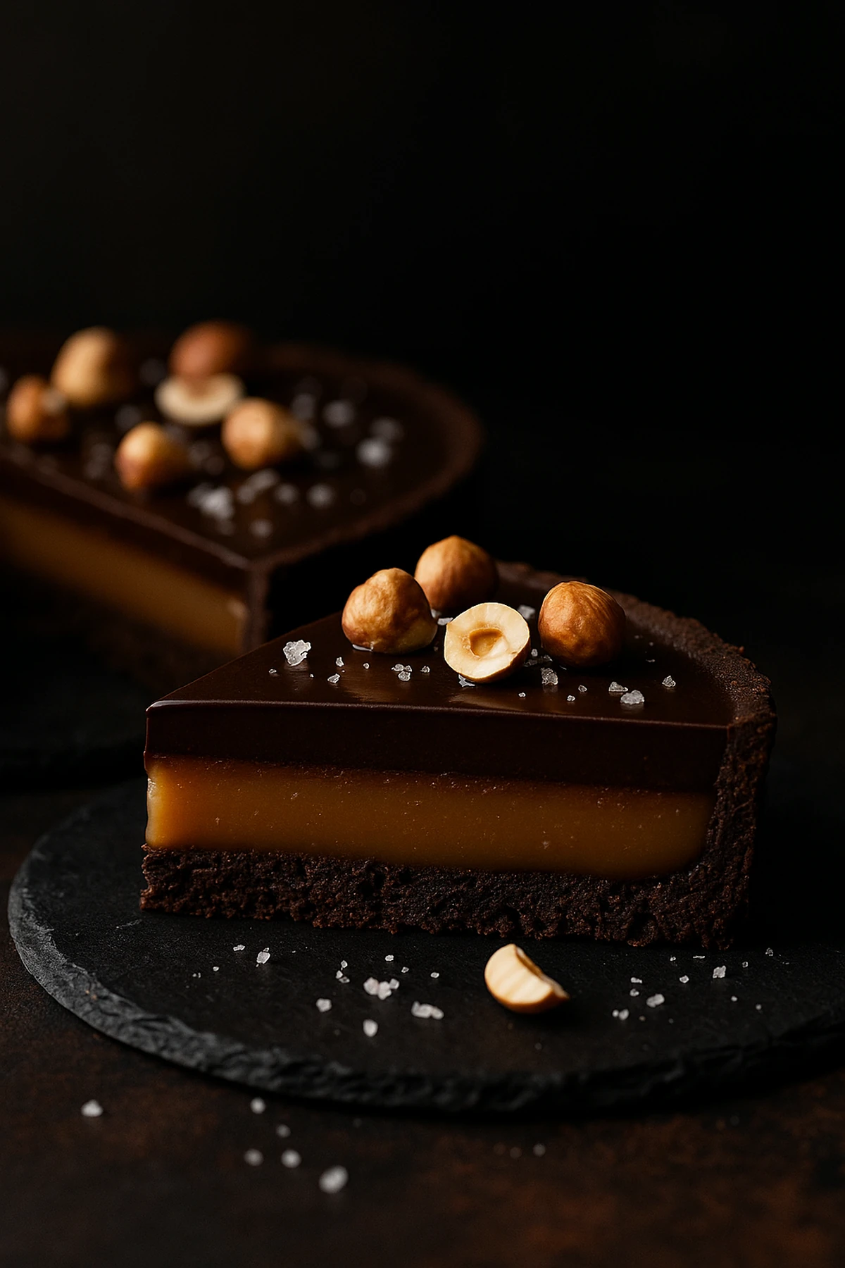 Čoko tart sa slanom karamelom i lešnicima – glamur u jednom zalogaju 🍫🧂🌰