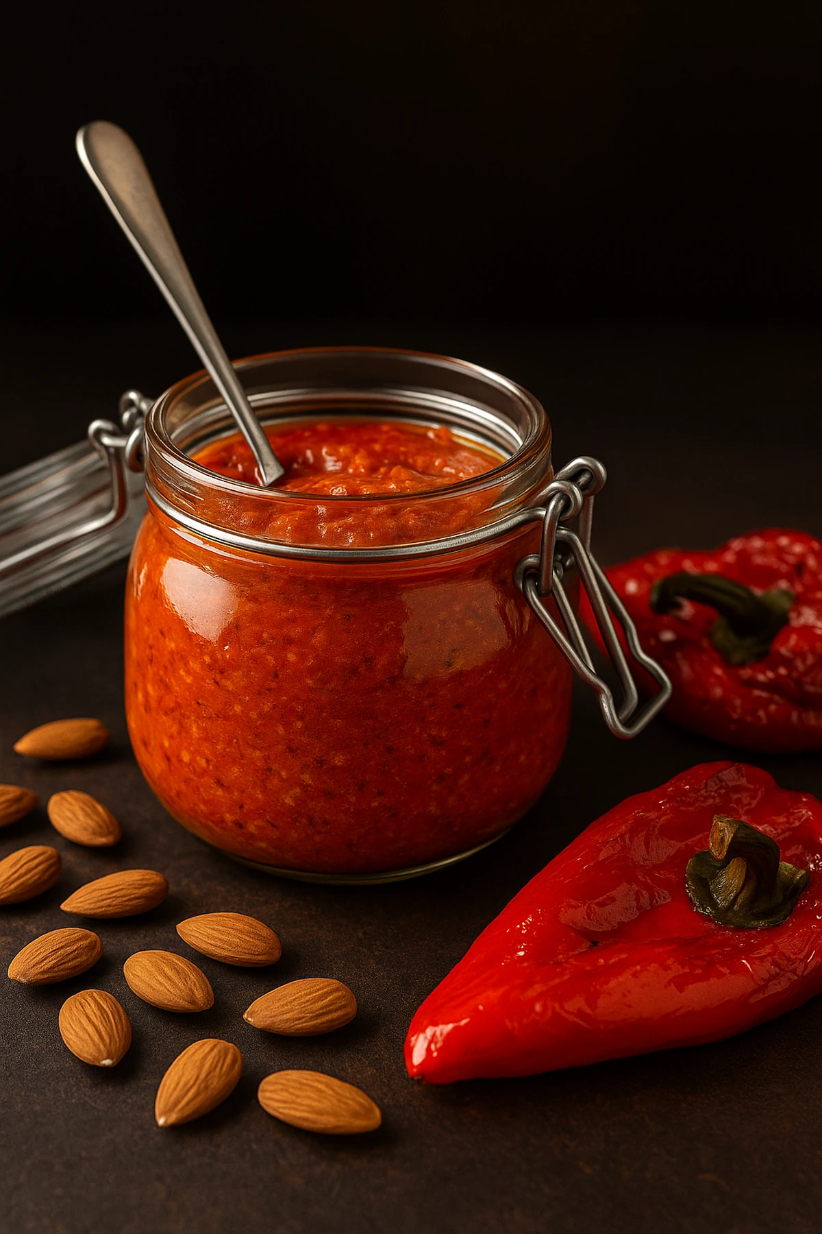 Umak od pečenih paprika i badema – romesko sos 🔥🌰