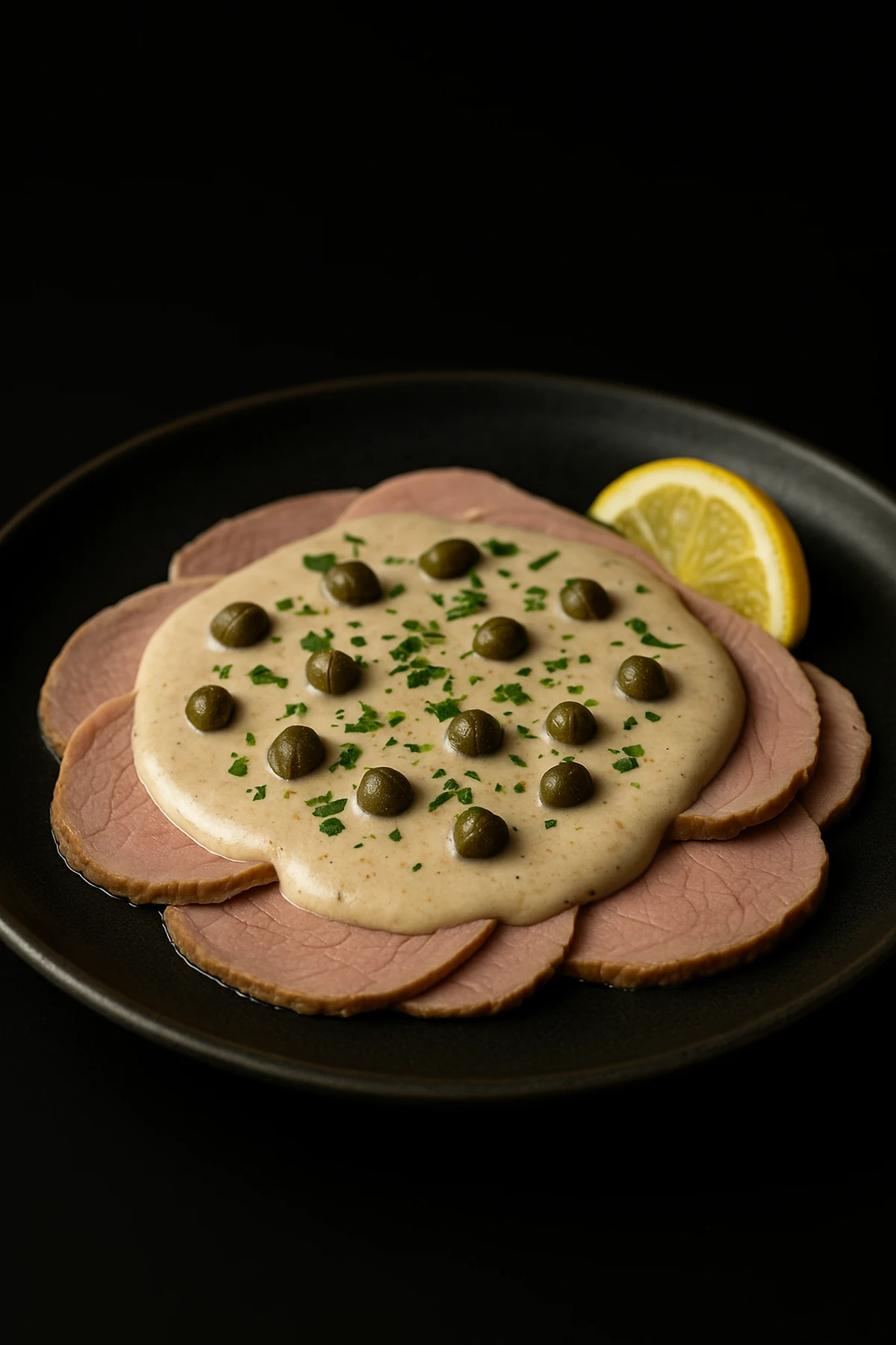 Vitello tonnato – hladno juneće pečenje sa tuna-kaper sosom 🐄🐟