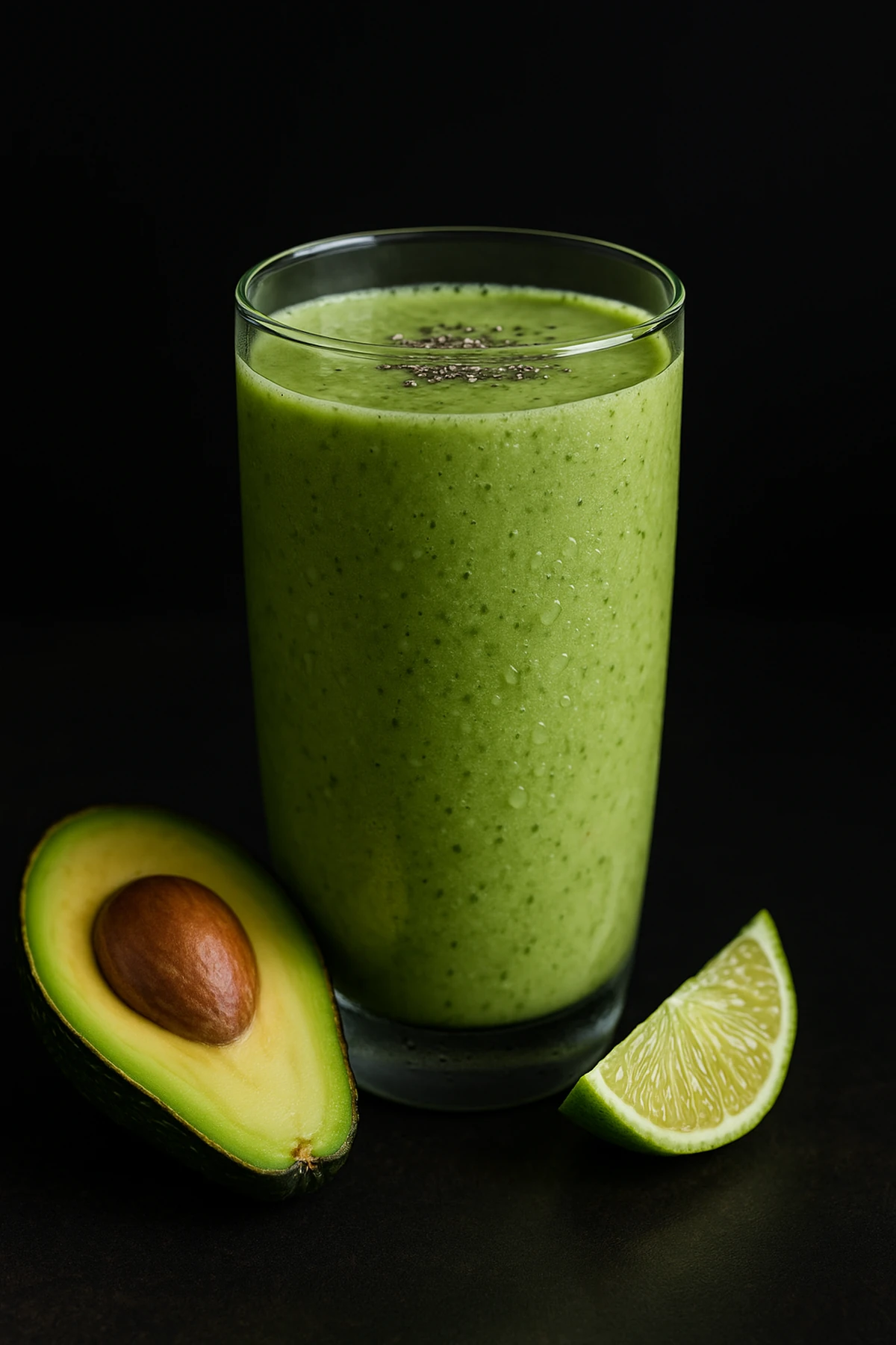 Zeleni smuti sa avokadom i spirulinom 🥑💚