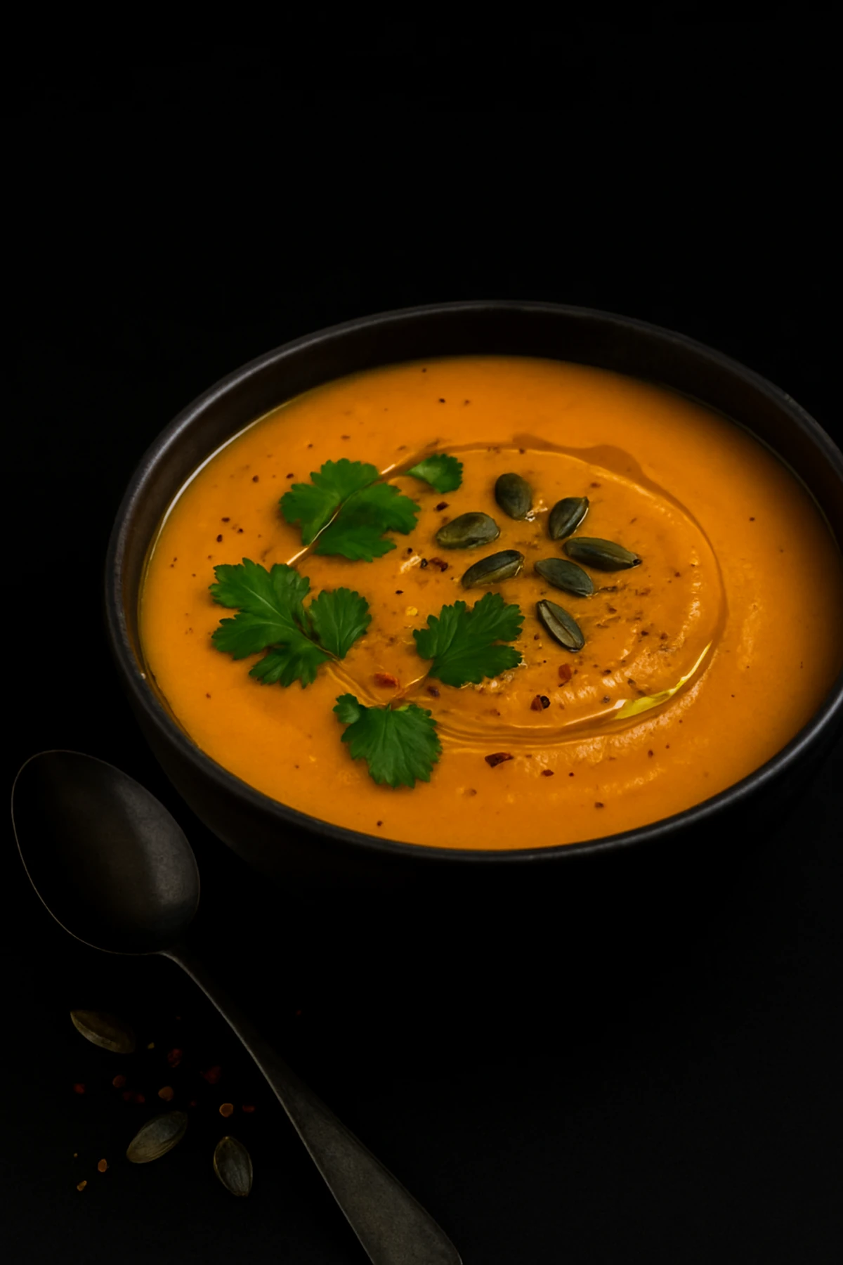 Krem supa od pečene bundeve, đumbira i kokosovog mleka 🎃🥣