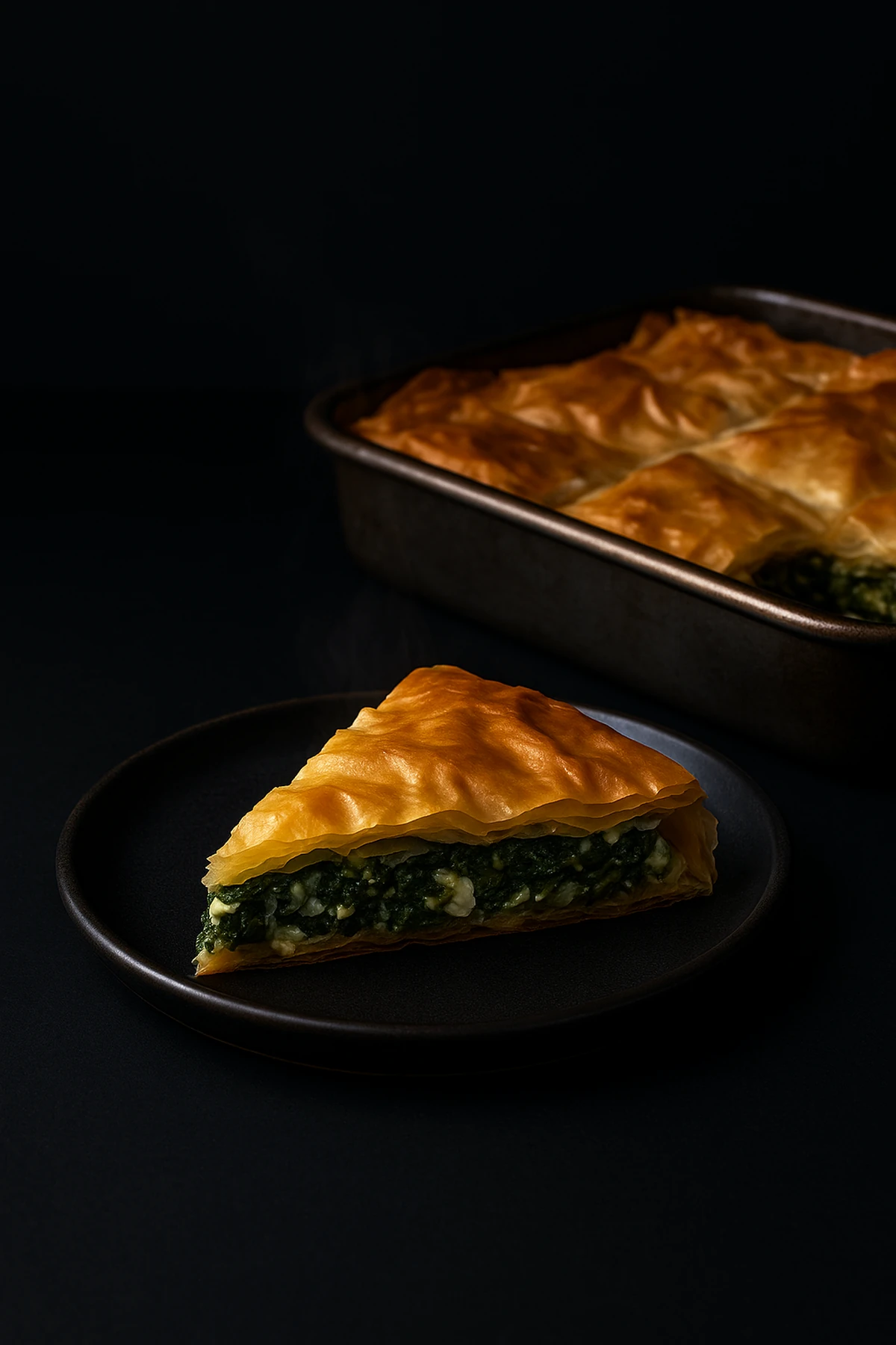 Spanakopita: pita sa spanaćem, prazilukom i fetom 🥧🌿