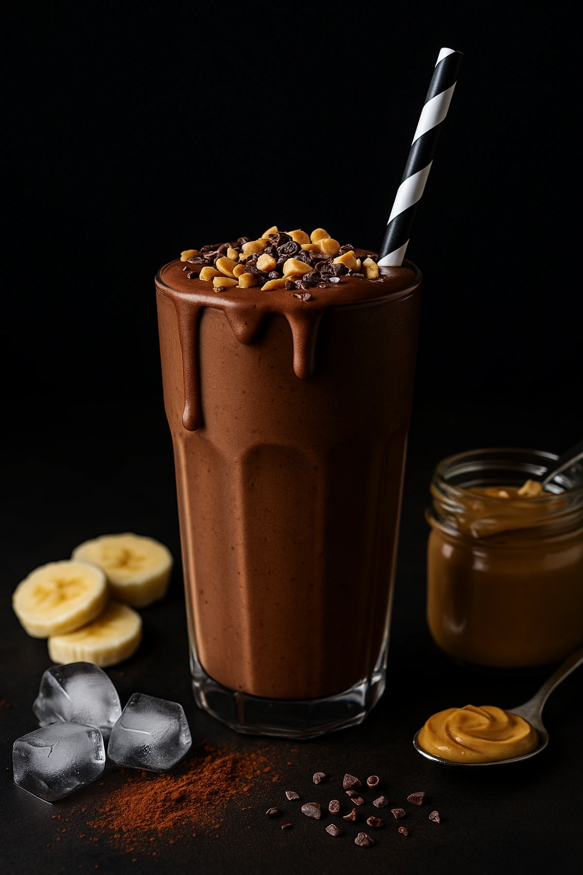 Čoko–kikiriki „Snickers“ smuti bomba 🥤🍫