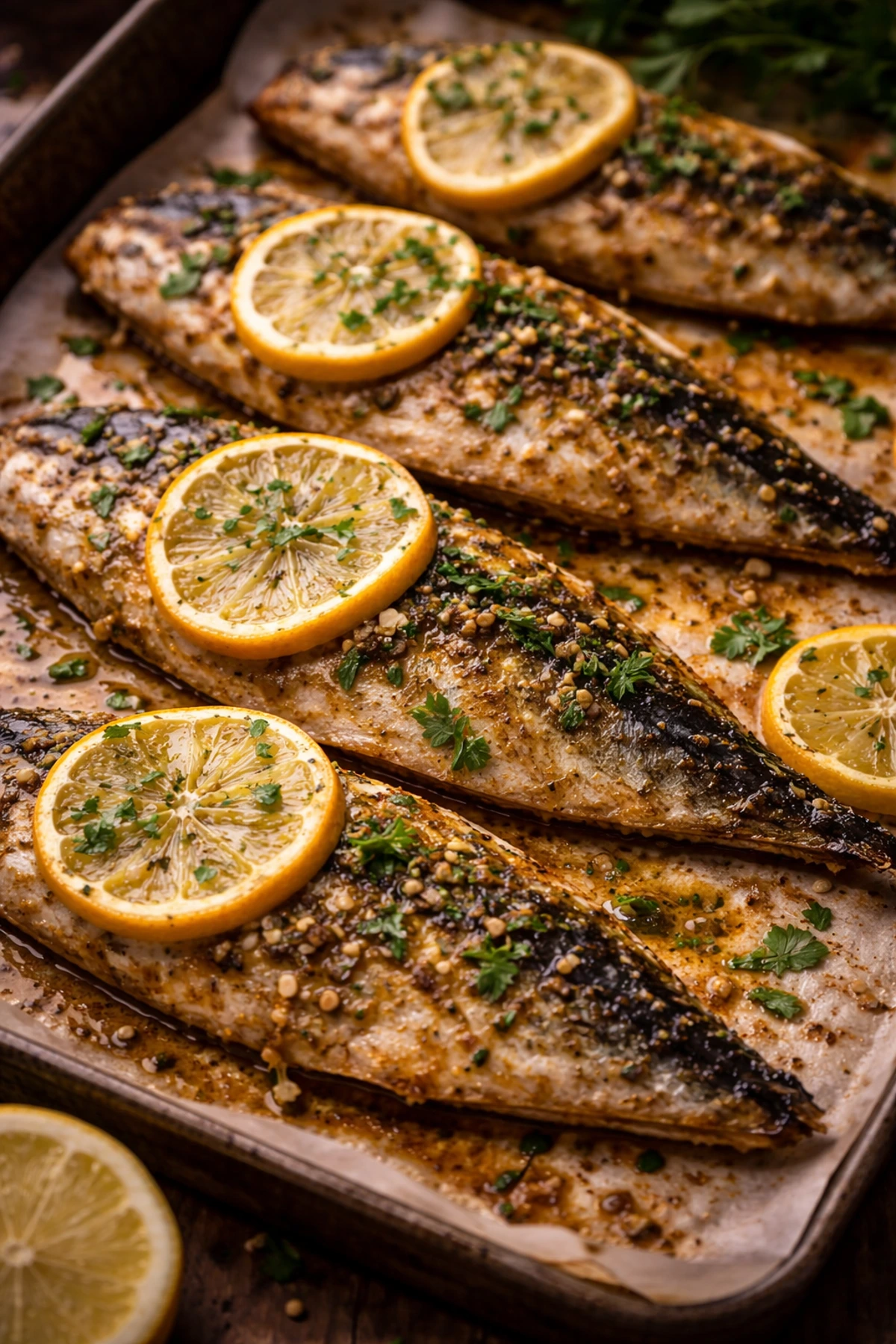 Fileti skuše u limunu i belom luku 🐟🍋