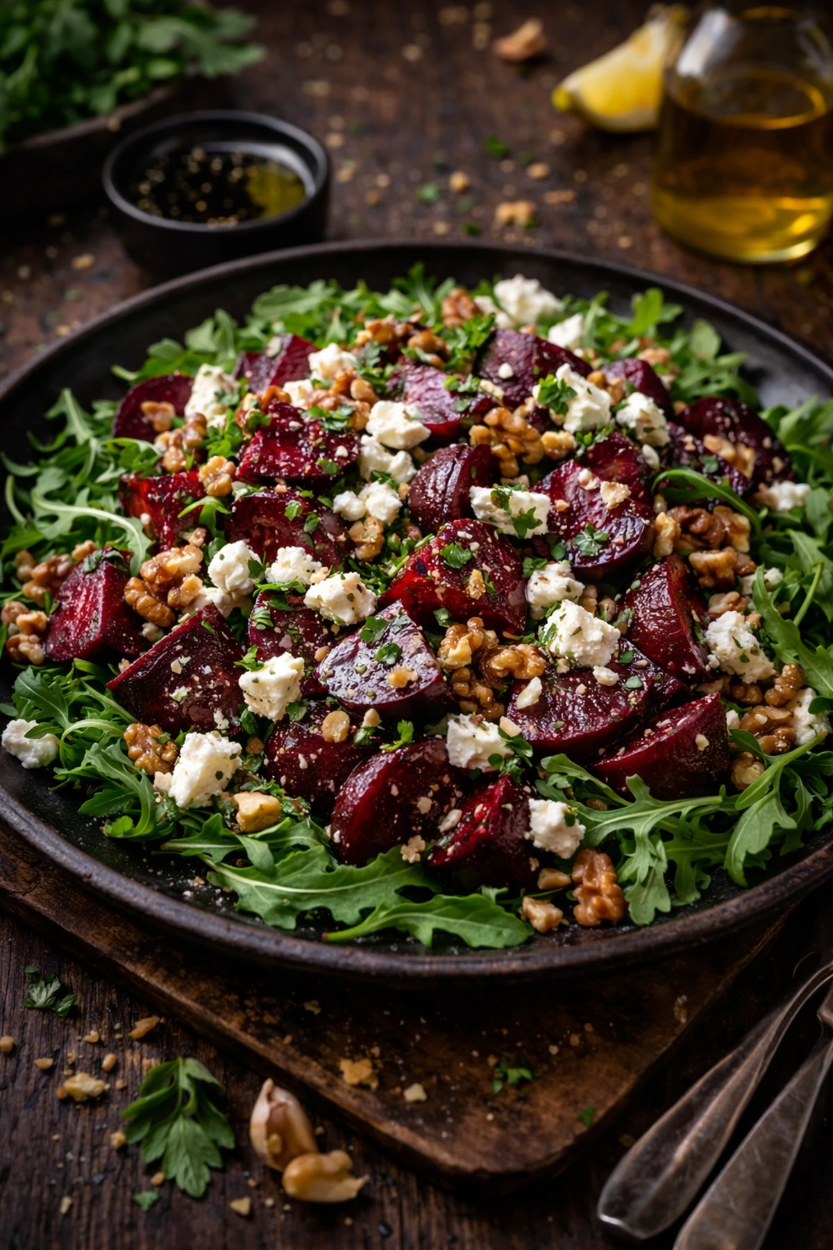 Salata od pečene cvekle i feta sira 🥗🧀