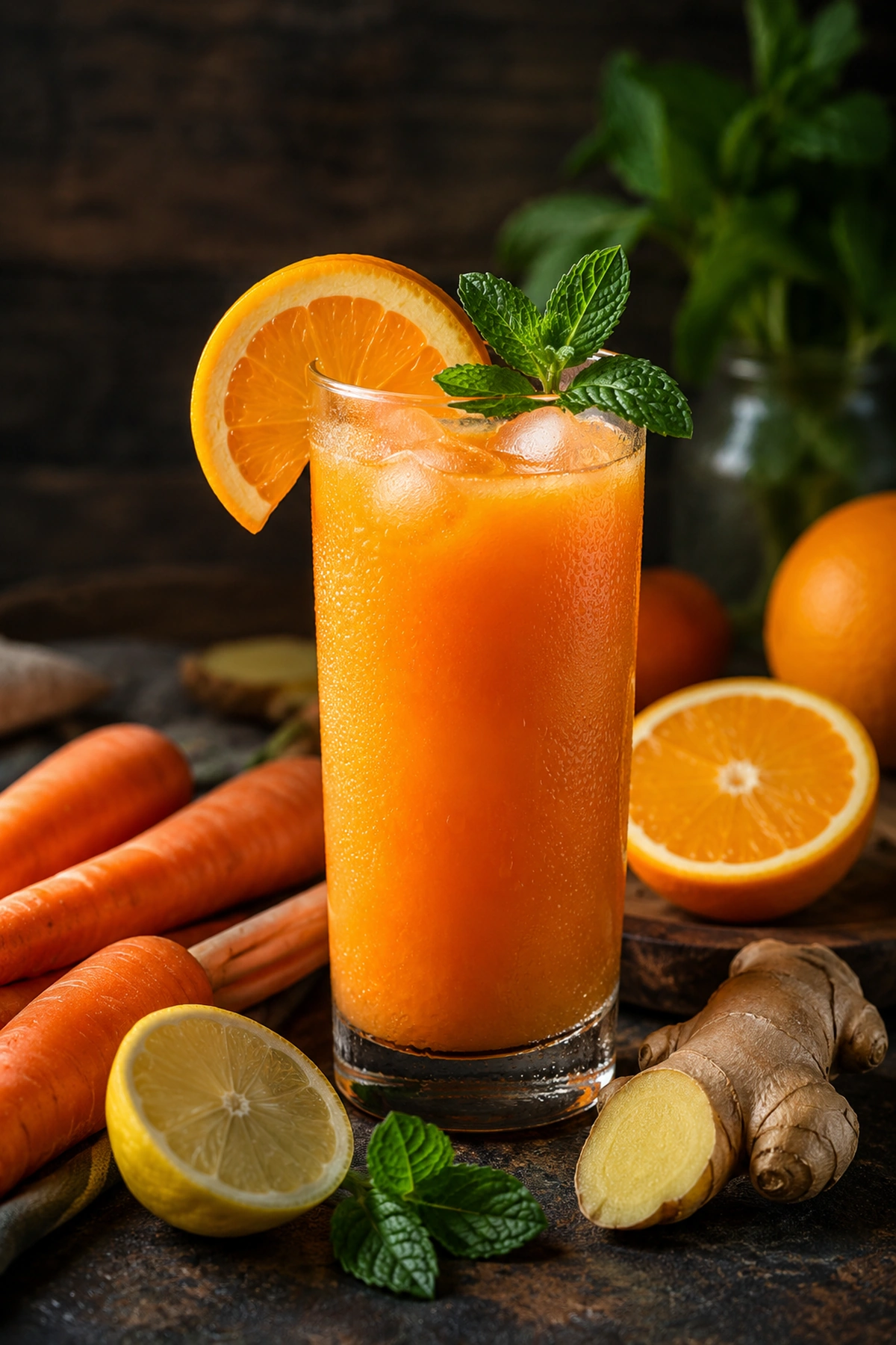 Detox napitak od šargarepe pomorandže i đumbira 🥕🍊