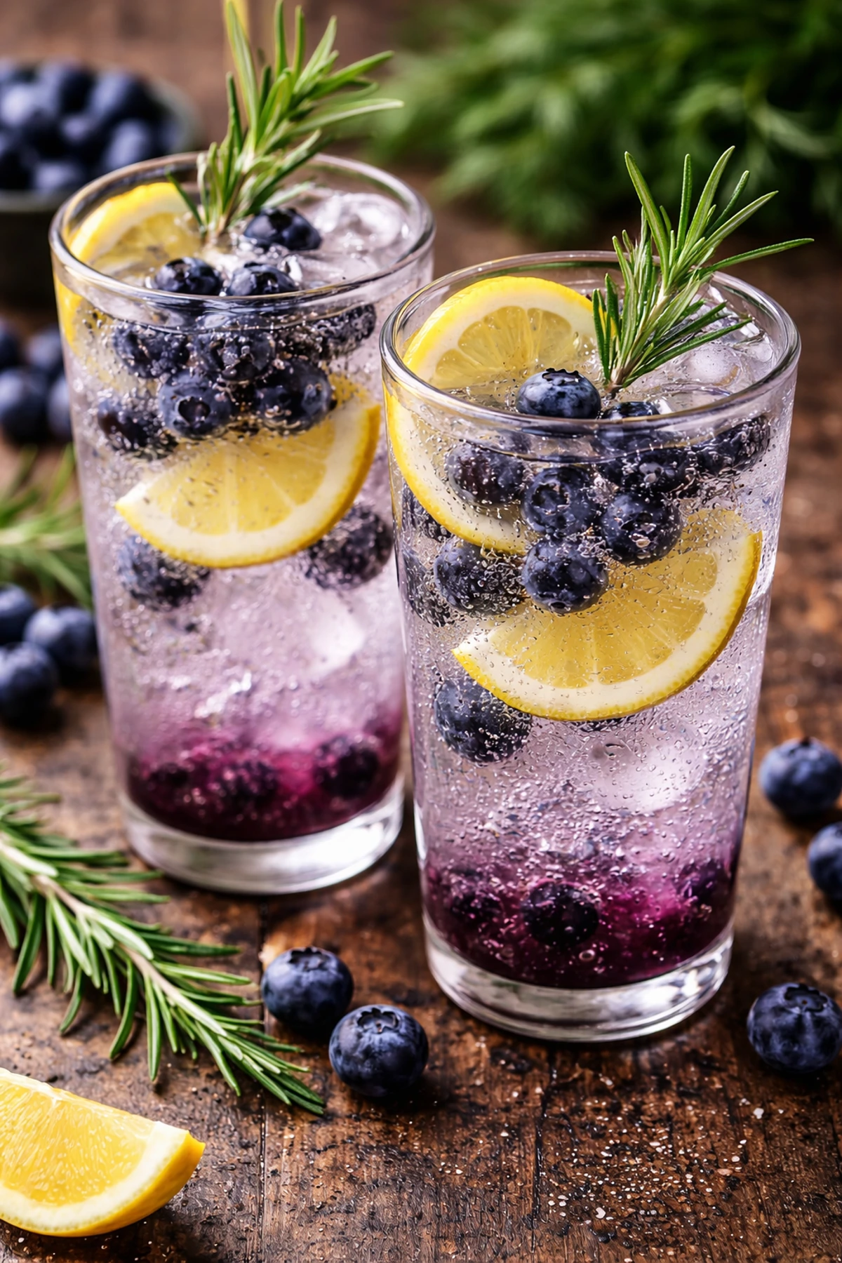 Ledeni tonik sa borovnicom i ruzmarinom 🫐🍹