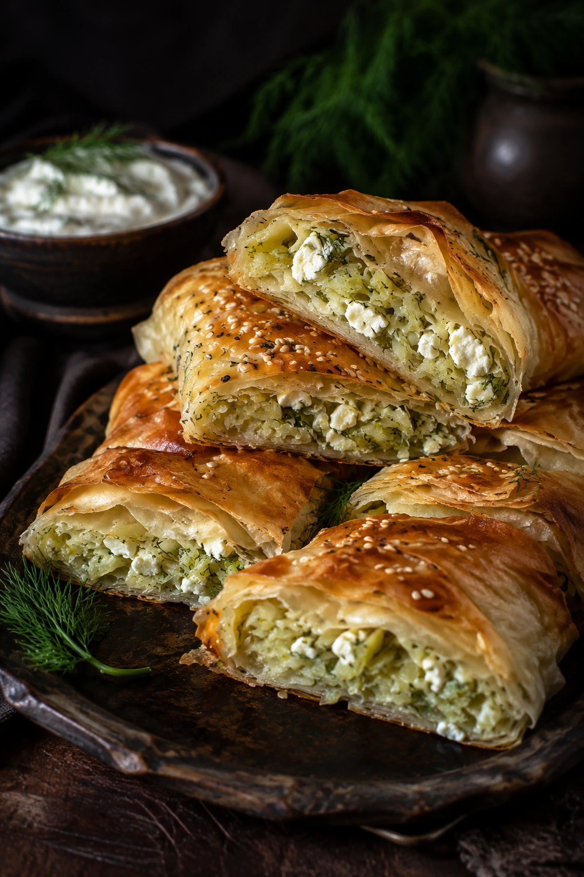 Pita sa mladim kupusom sirom i mirođijom 🥬🧀